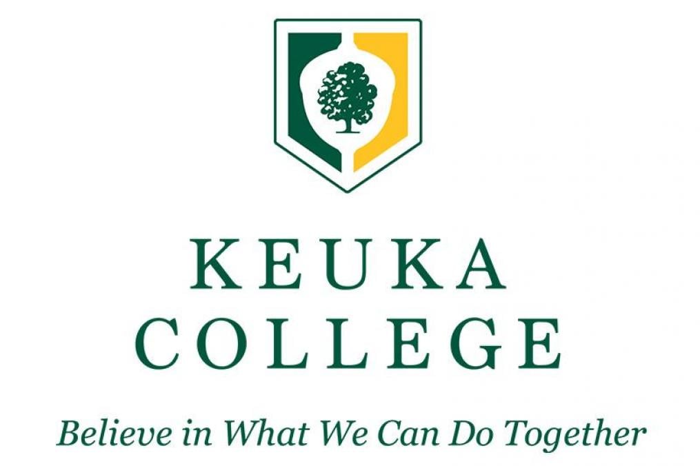 Keuka logo with the tree that says "Believe in What We Can Do Together" below it