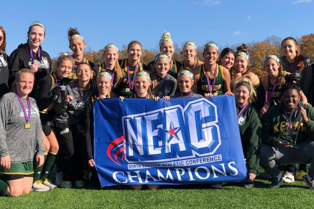 Field Hockey team won its third straight North Eastern Athletic Conference Championship