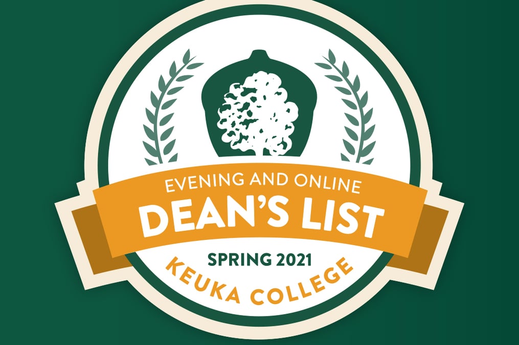 Evening &amp; Online Dean's List Badge 