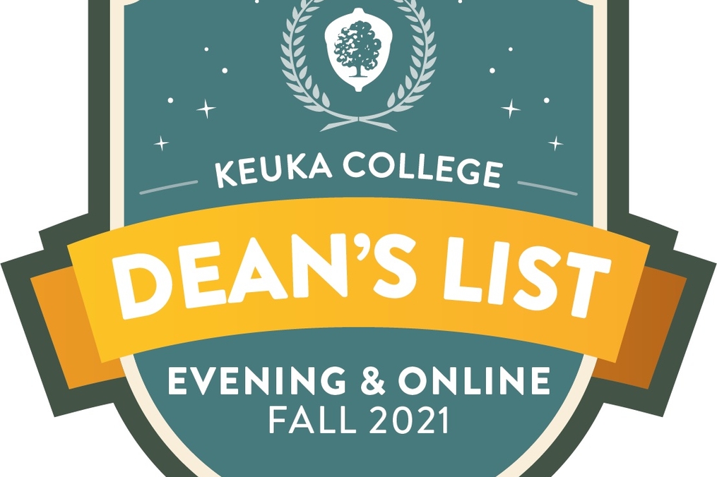 Dean's List Evening & Online Fall 2021 