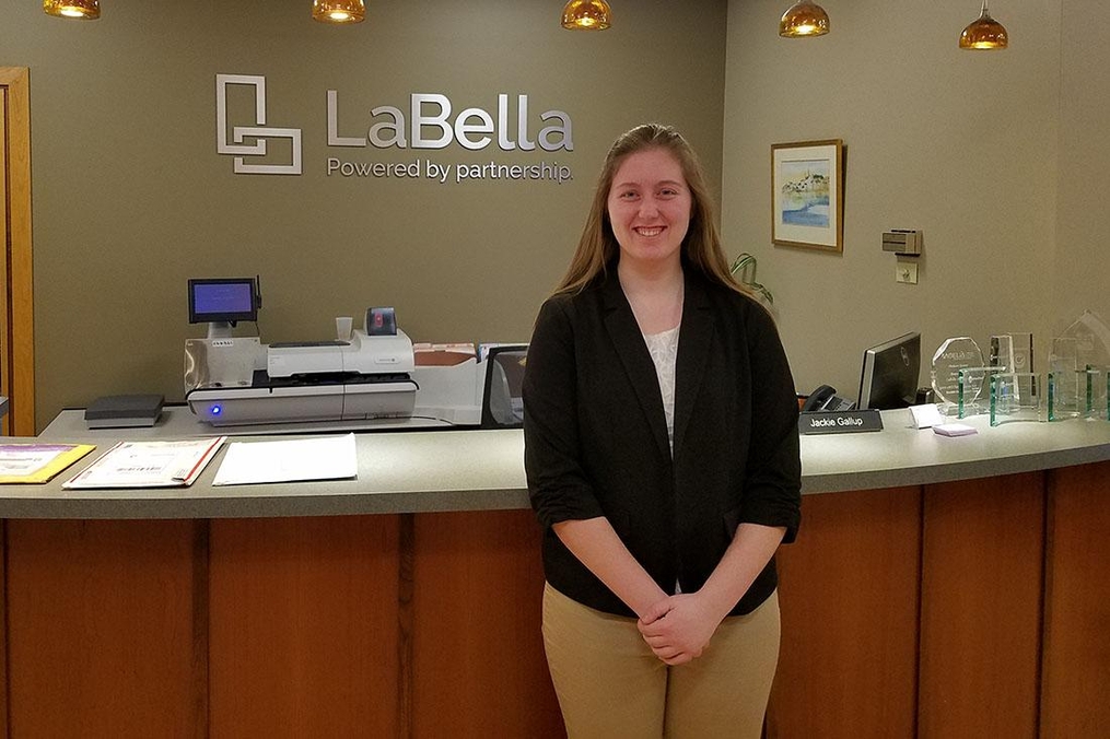 Sydnie Brown '22 spent her January Field Period® with LaBella Associates in Rochester, N.Y.