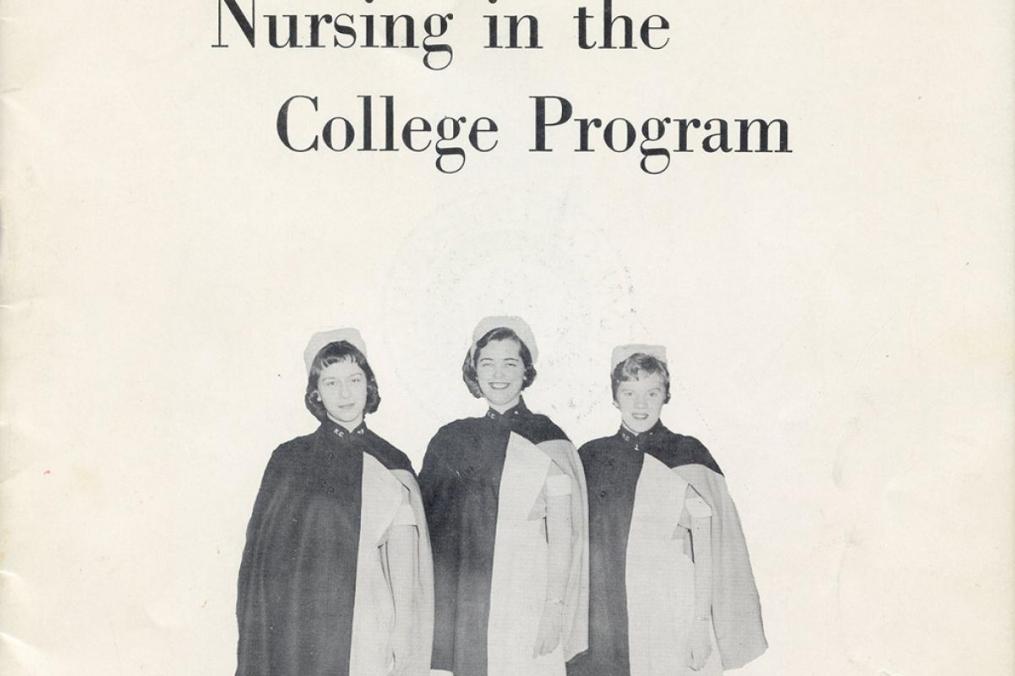 Keuka College's Nursing program cover from 1943